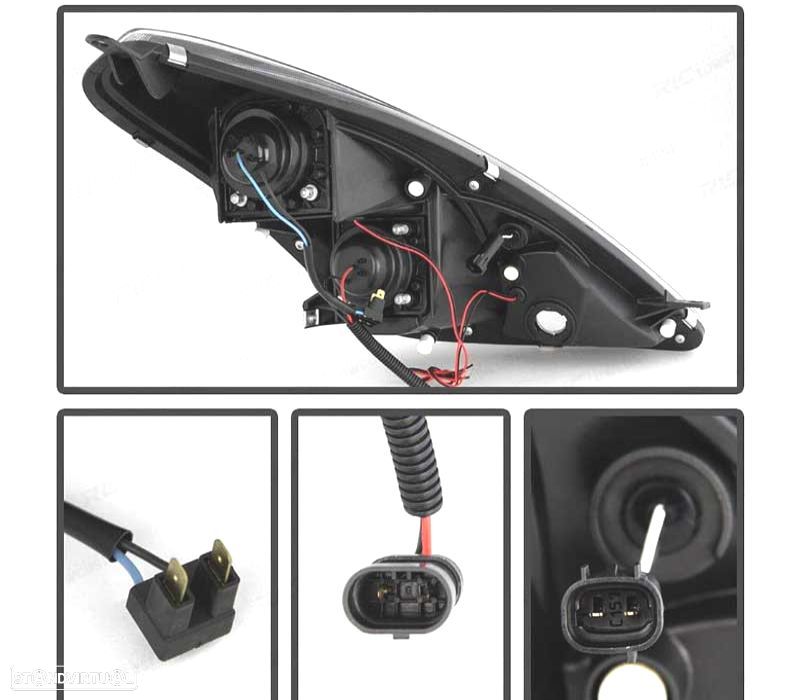 FAROS TOYOTA CELICA 01-07 ANGEL EYES FUNDO PRETO - 2