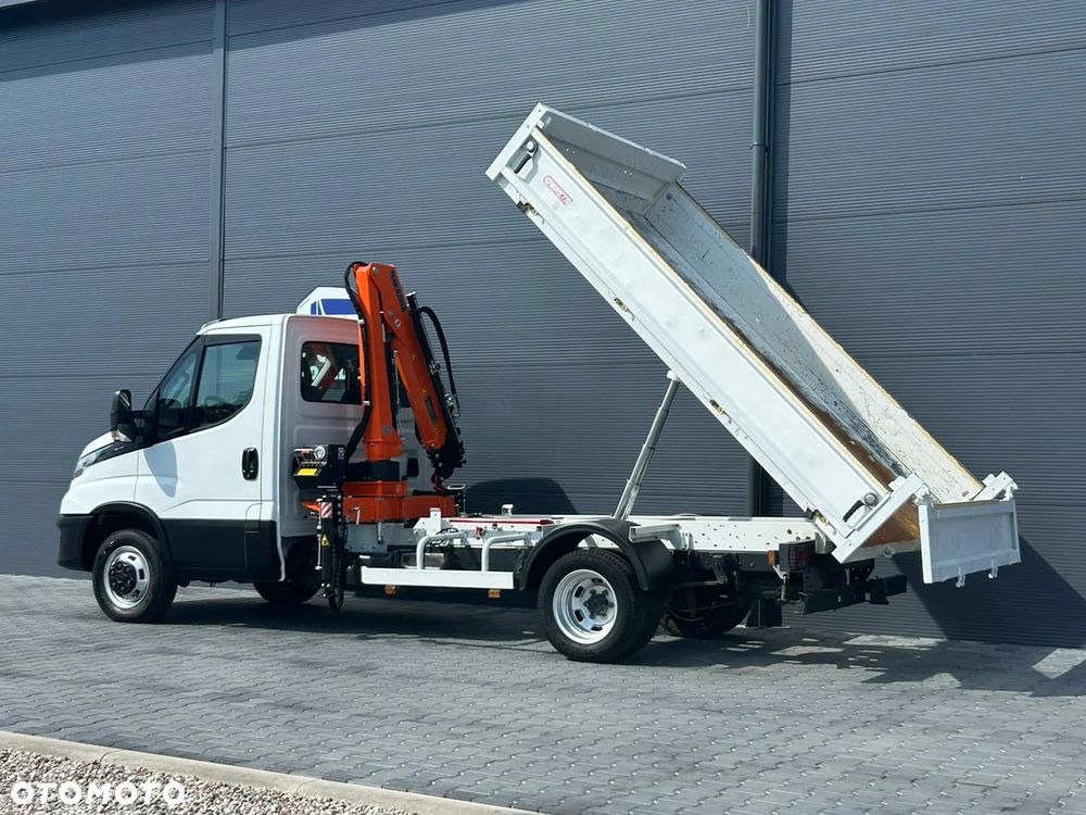 Iveco Daily 35C16 3.0 HPI Nowy MOCNY HDS 2800kg + wywrotka wywrot **Wzmocnione zawieszenie**Klima**Niski przebieg**DMC 3,5t**Na bliźniakach**Hak 3,5t.** - 7