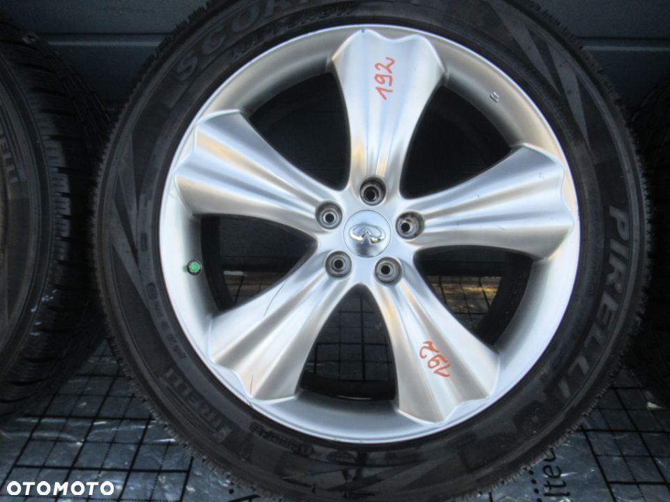 FELGI ALUMINIOWE INFINITI 20x8J ET50 5x114,3 OPONY ZIMA 265/50 R20 - 16