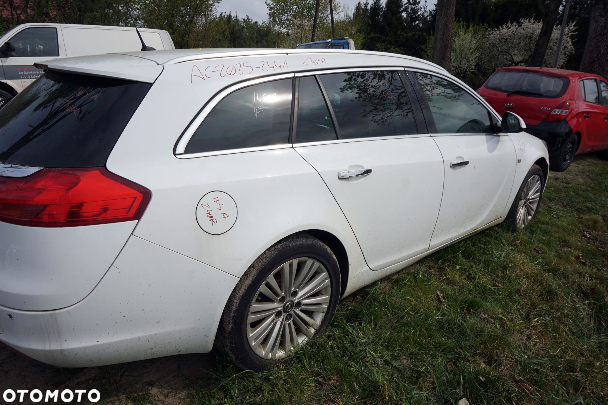 OPEL INSIGNIA A I KOMBI 2012 Z40R 2.0 CDTI A20DTH 0KM AF40-6 MDK BIAŁY na części - 6