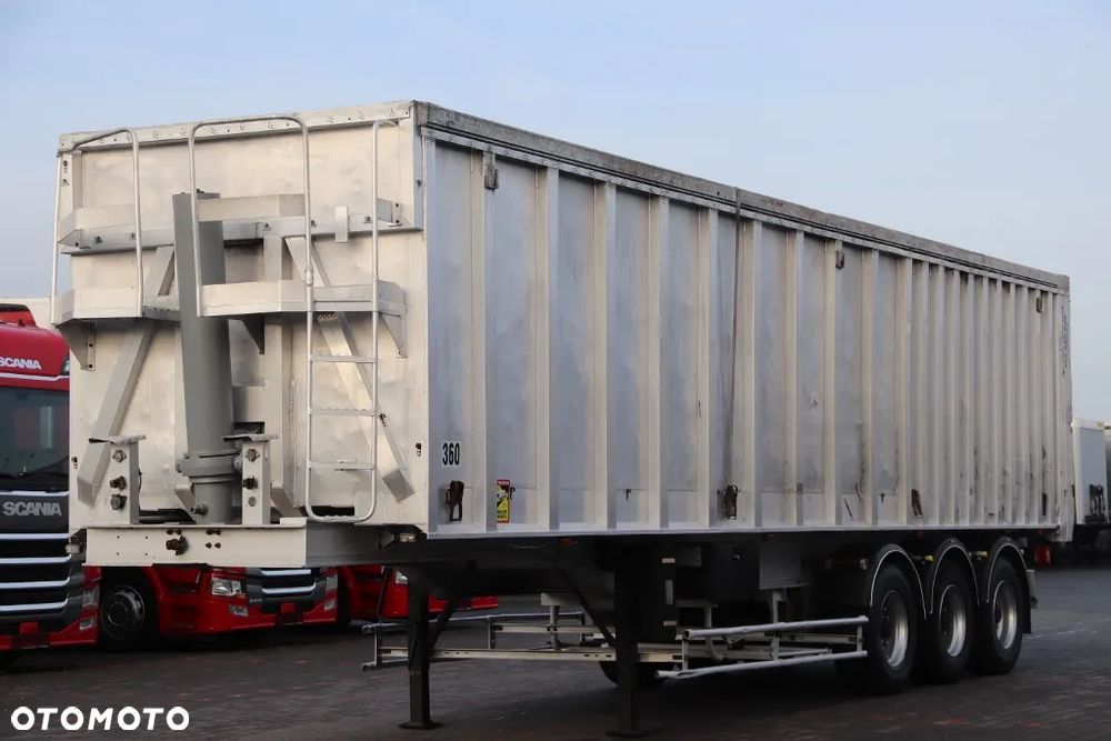 General Trailers TRAILERS / BENALU / WYWROTKA - 55 M3 / CAŁA ALUMINIOWA / 2000R - 2