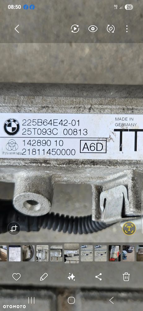 Bmw g20 g21 g22 g26 xDriwe maglownica przekładnia TT - 4
