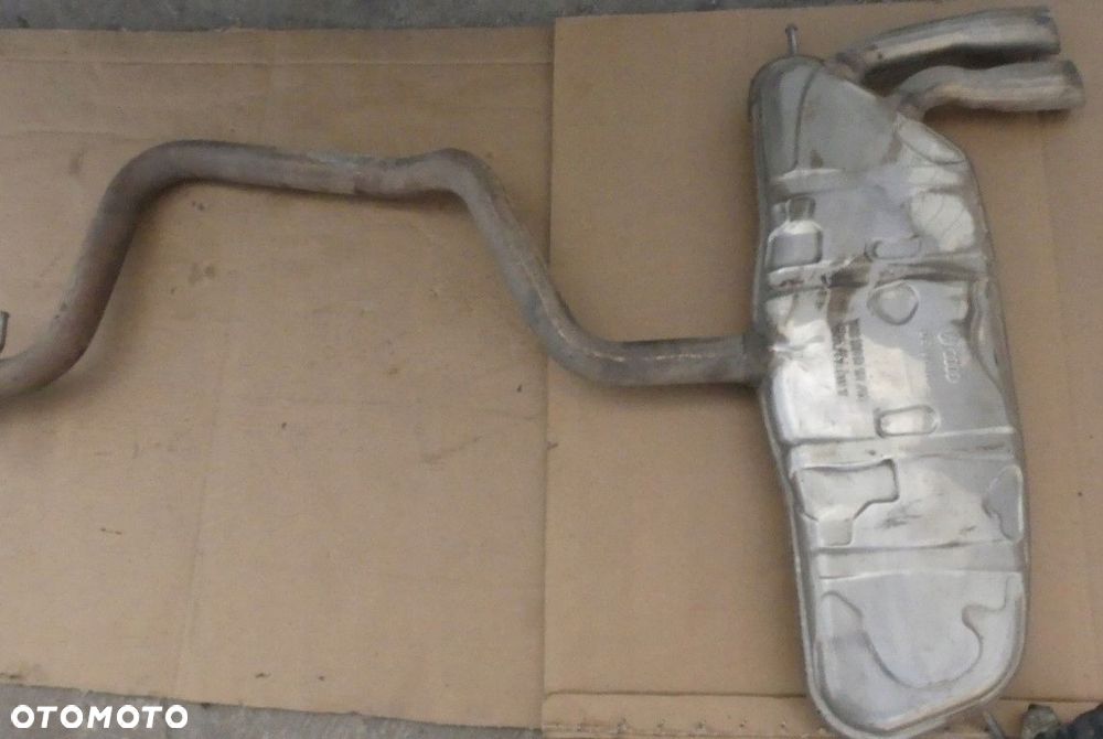 dw vw scirocco układ wydechowy tłumik końcowy 1k6253611t - 1