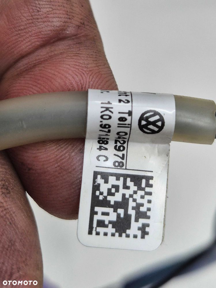 vw golf V caddy wiązka instalacja poduszki airbag z multifunkcją - 5
