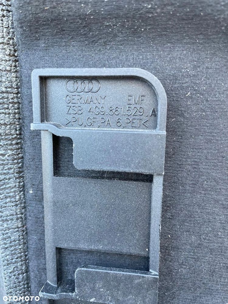 WYKŁADZINA PODŁOGA BAGAŻNIKA AUDI A6 C7 AVANT 4G9861529 - 6