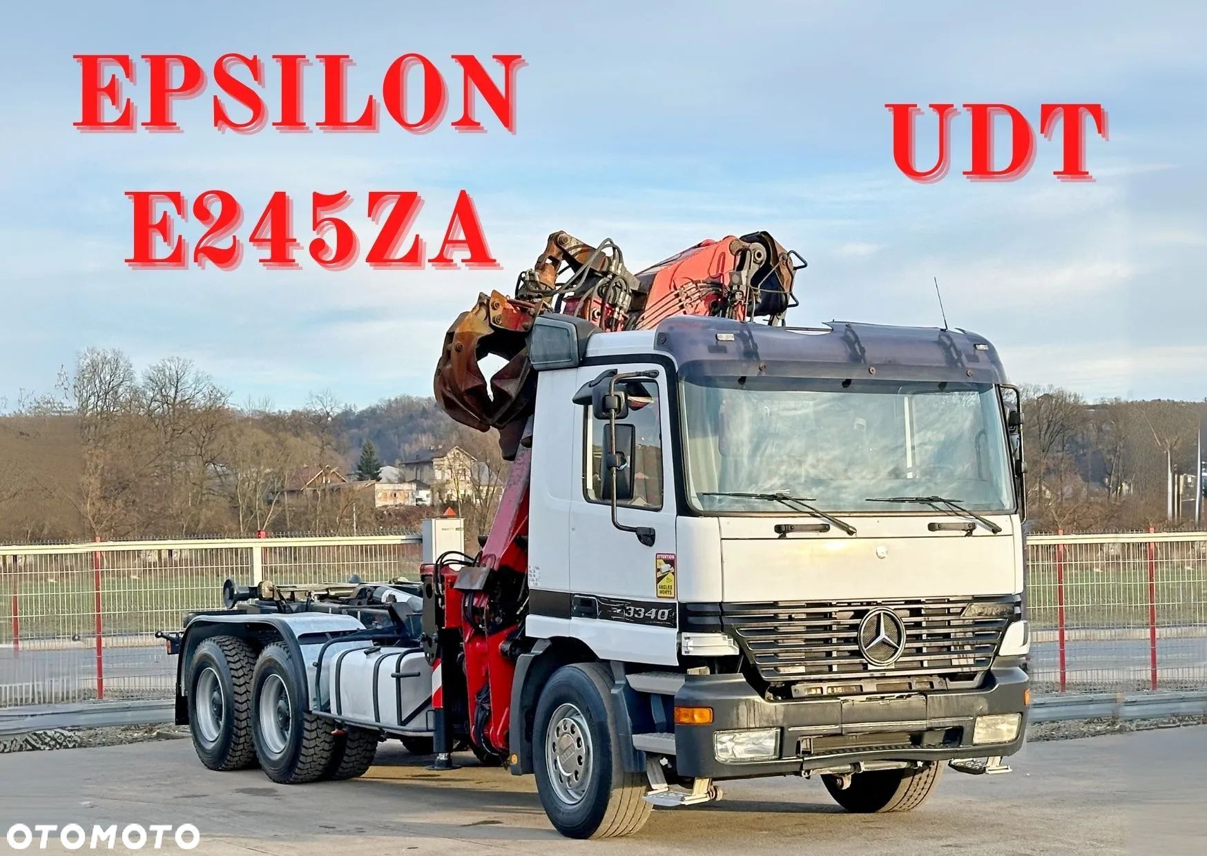 Mercedes-Benz ACTROS 3340 * HAKOWIEC * EPSILON E245ZA - 1