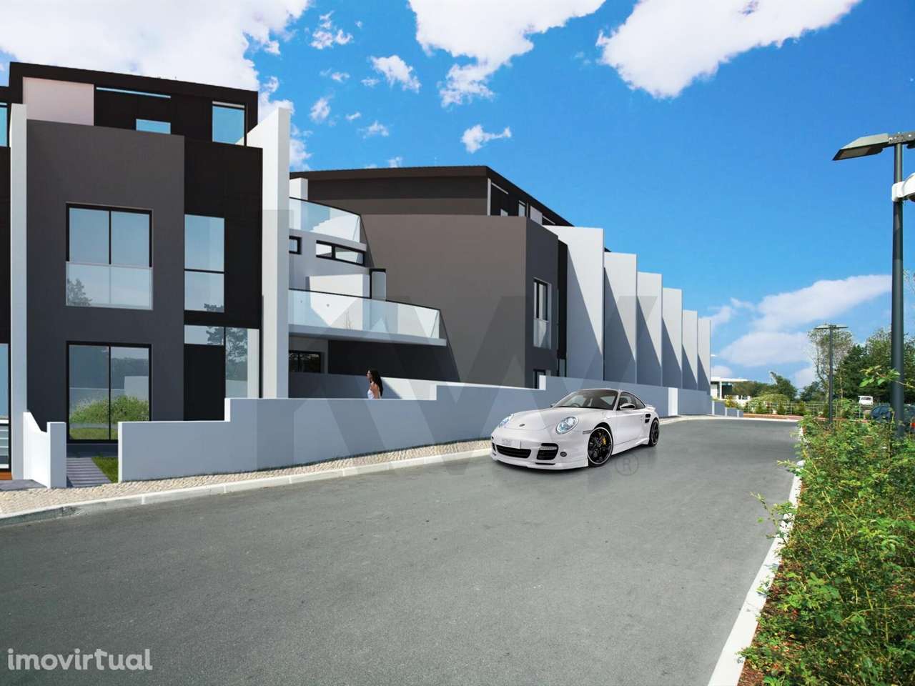 Terreno com Projeto Aprovado - Condomínio de 8 Moradias no Arneiro, Ca - Grande imagem: 3/13