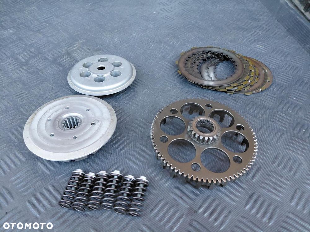 KTM SX EXC SXF RFS 450 400 525 SPRZĘGŁO KOSZ TARCZE DOCISK KOMPLET - 9