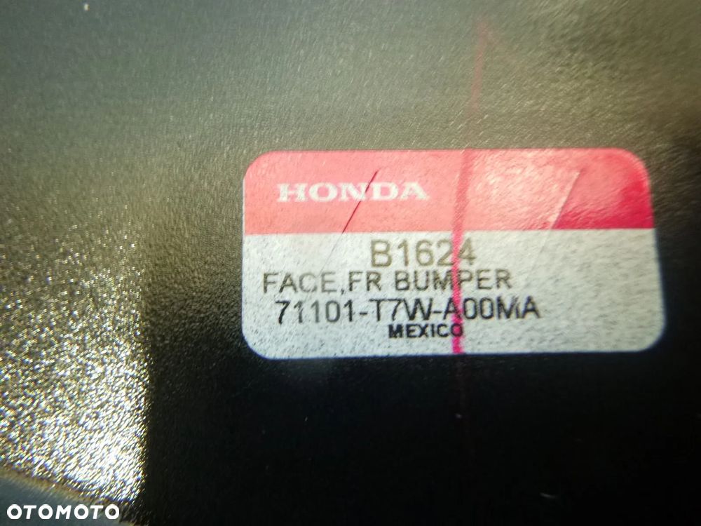 nowy oryginał zderzak kolor czarny nh731p honda hrv hr-v ii 13r- - 2