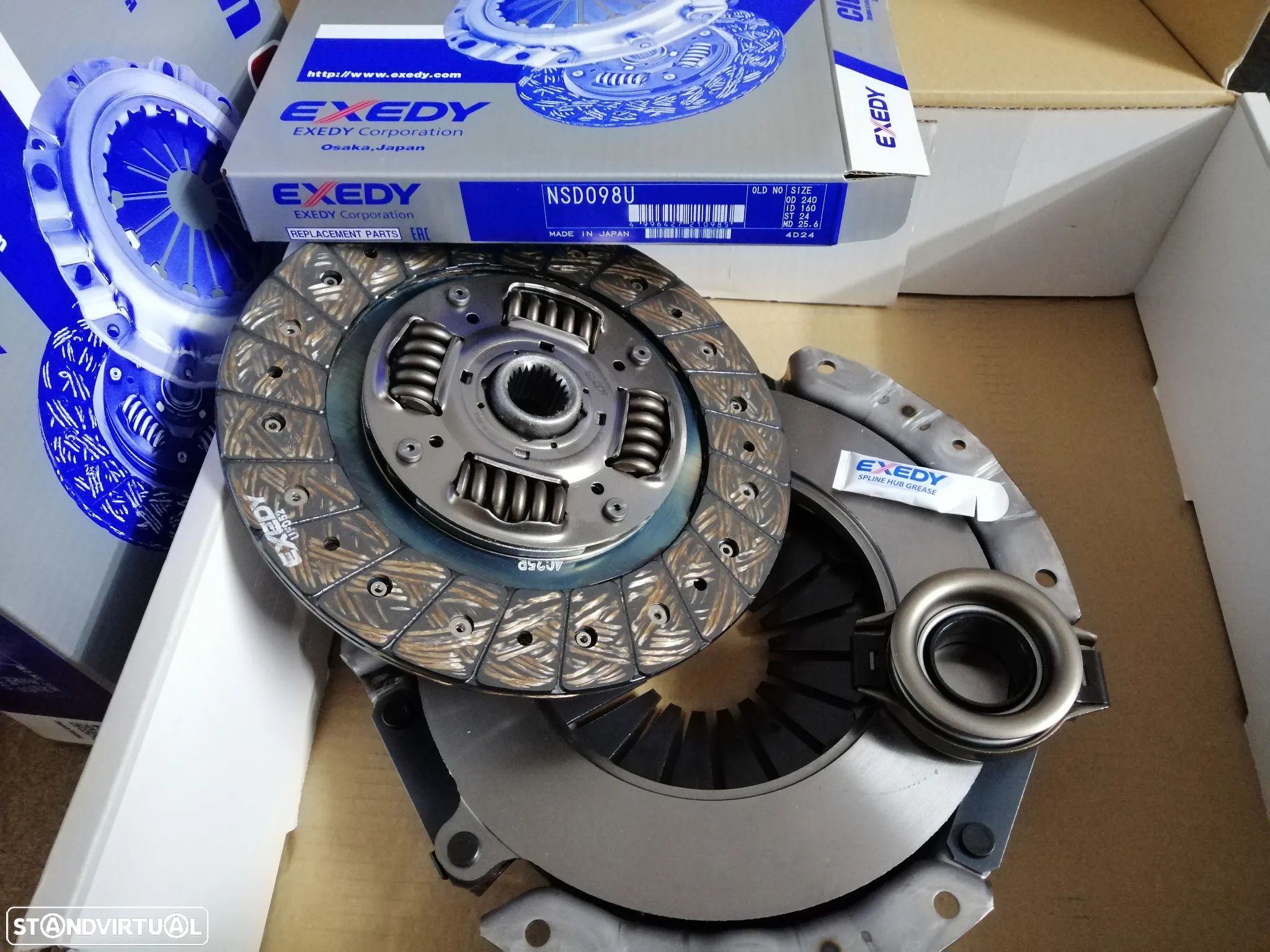 Kit de embraiagem Nissan Terrano II e Ford Maverick TD27 Exedy NSK2087 - 1