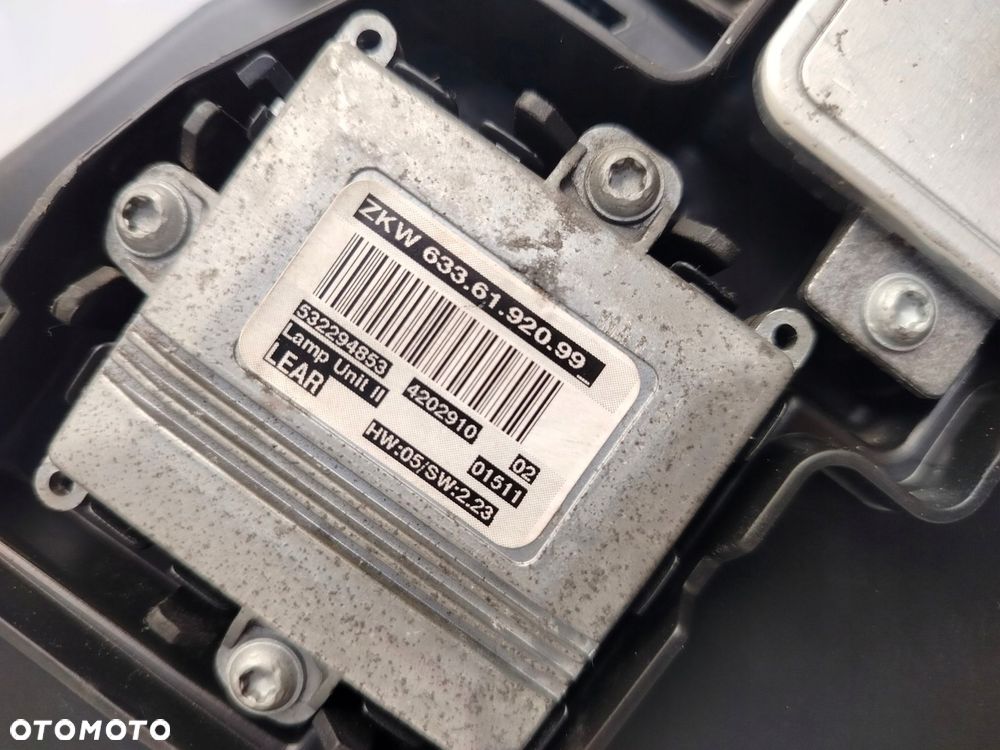 volvo v70 xc70 iii 07r- reflektor lampa lewy przód lewa przednia xenon - 13