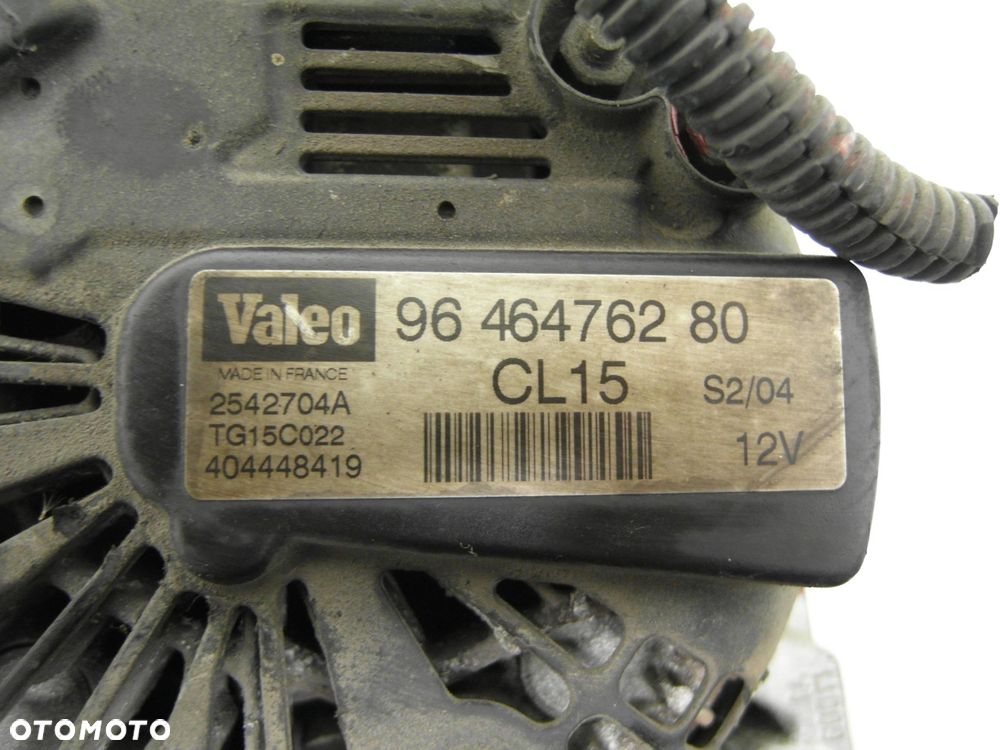 ALTERNATOR CITROEN C2 1.4 HDi 9646476280 - 4