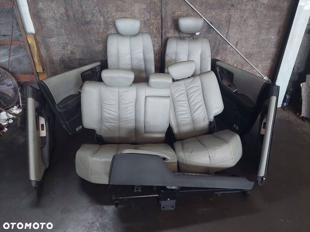 FOTELE KOMPLET LEWY PRAWY KANAPA TYŁ + BOCZKI NISSAN MURANO Z50 - 1