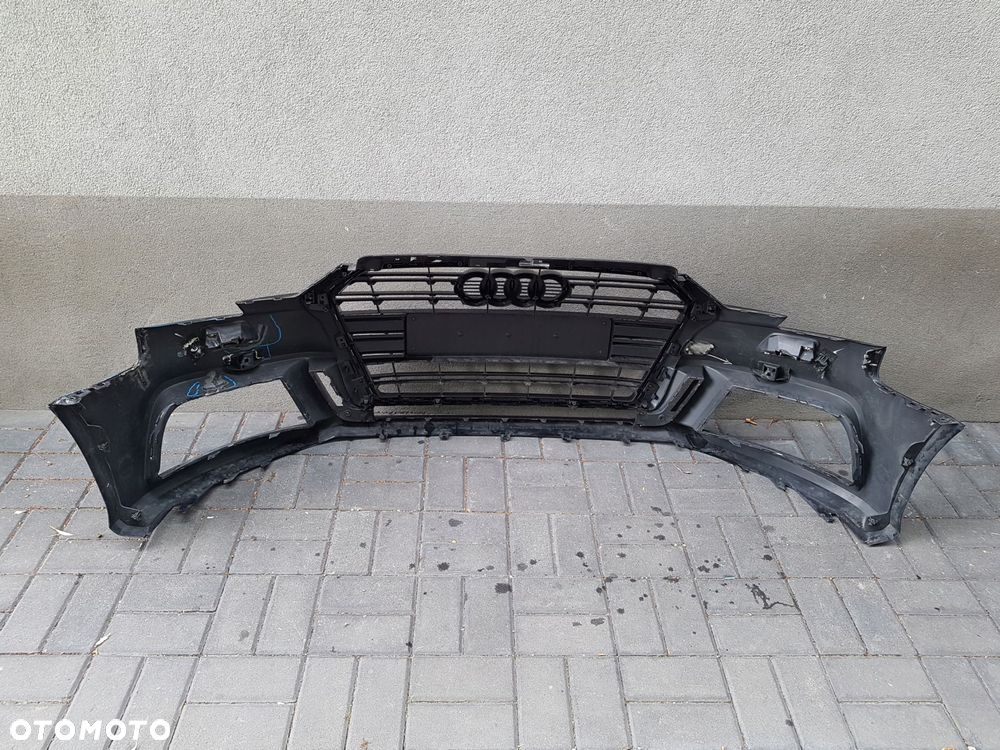 audi a3 16-19 lift s-line zderzak przód 8v3807437am - 6