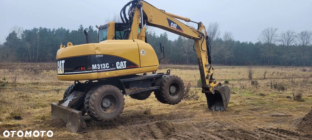 Caterpillar CAT M313C m 313c  315 obrotówka stan bdb - 9