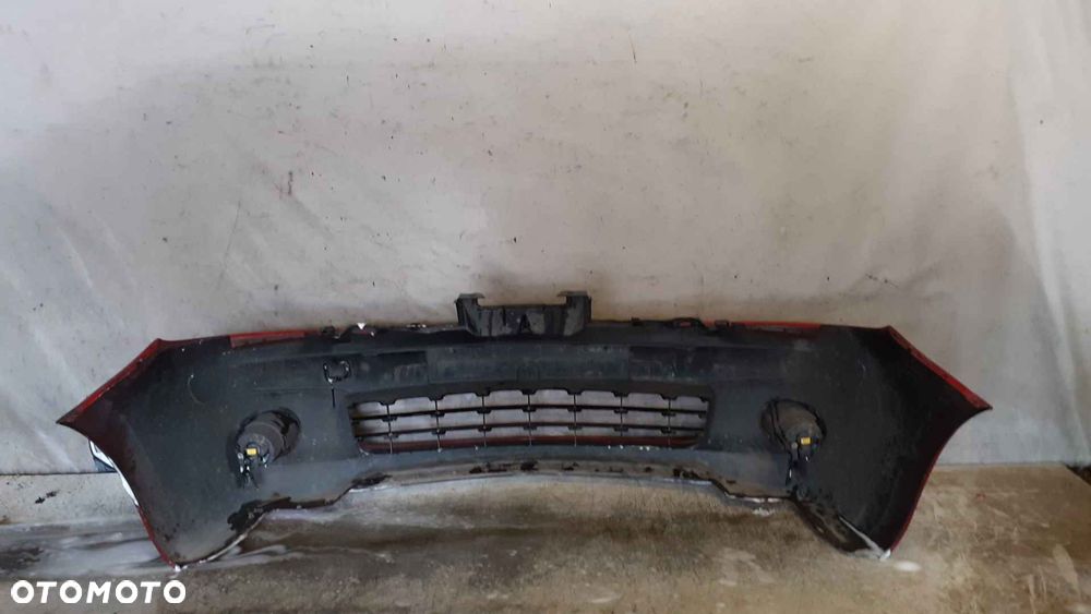 ^ ZDERZAK PRZÓD PRZEDNI DO NISSAN NOTE Z10G CZERWONY HALOGENY - 5