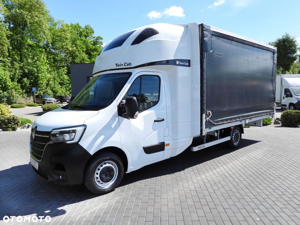 Renault MASTER PLANDEKA 10 PALET WEBASTO TEMPOMAT LEDY PNEUMATYKA KLIMATYZACJA  165KM - 19