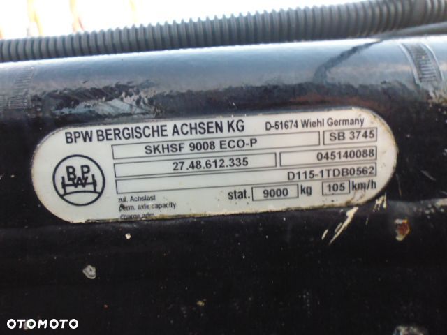 Osie BPW - 17