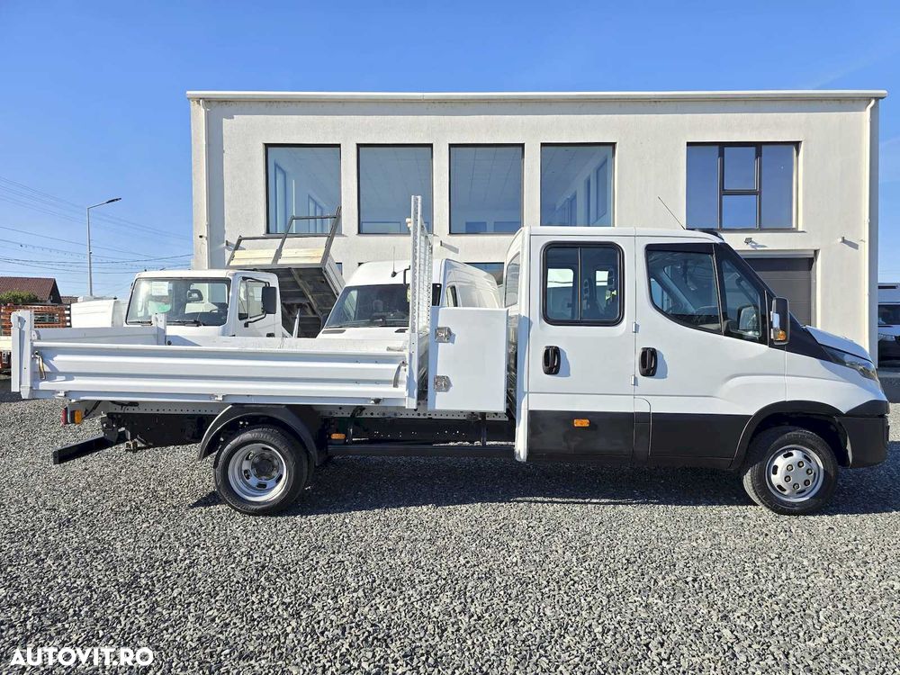 Iveco Daily doka,6 loc. basculabila,punte dubla,140 CP, 105500 km. - 12