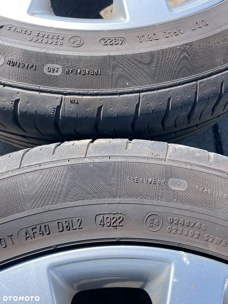 VW SHARAN II TIGUAN FELGI ALUMINIOWE ET39 KOŁA opony 5x112 225/40/17 nowe - 13