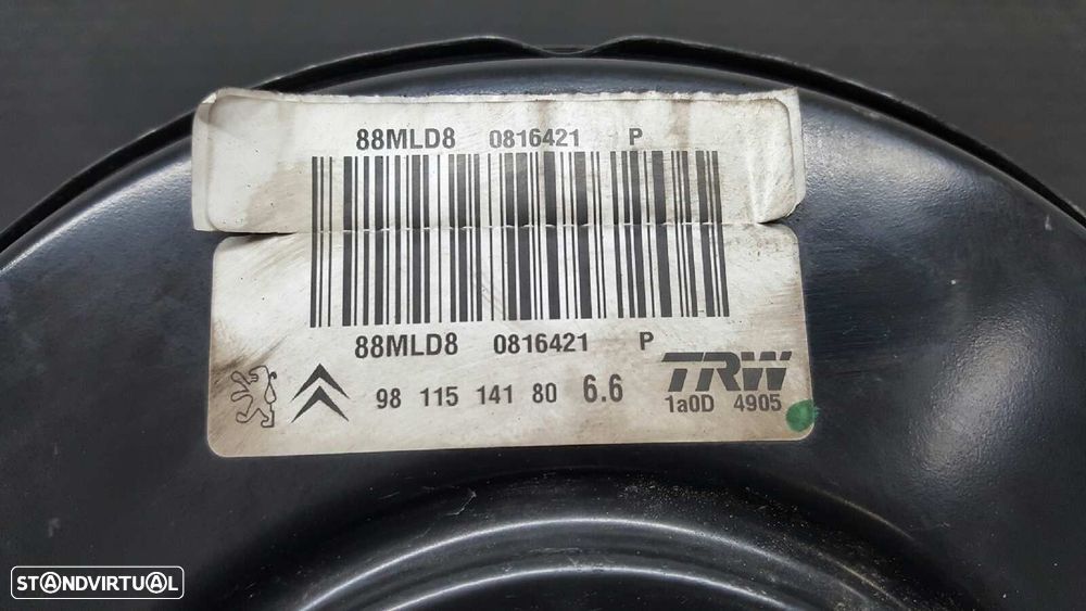 SERVOFREIO PEUGEOT 2008 (--.2013->) GT LINE - 2