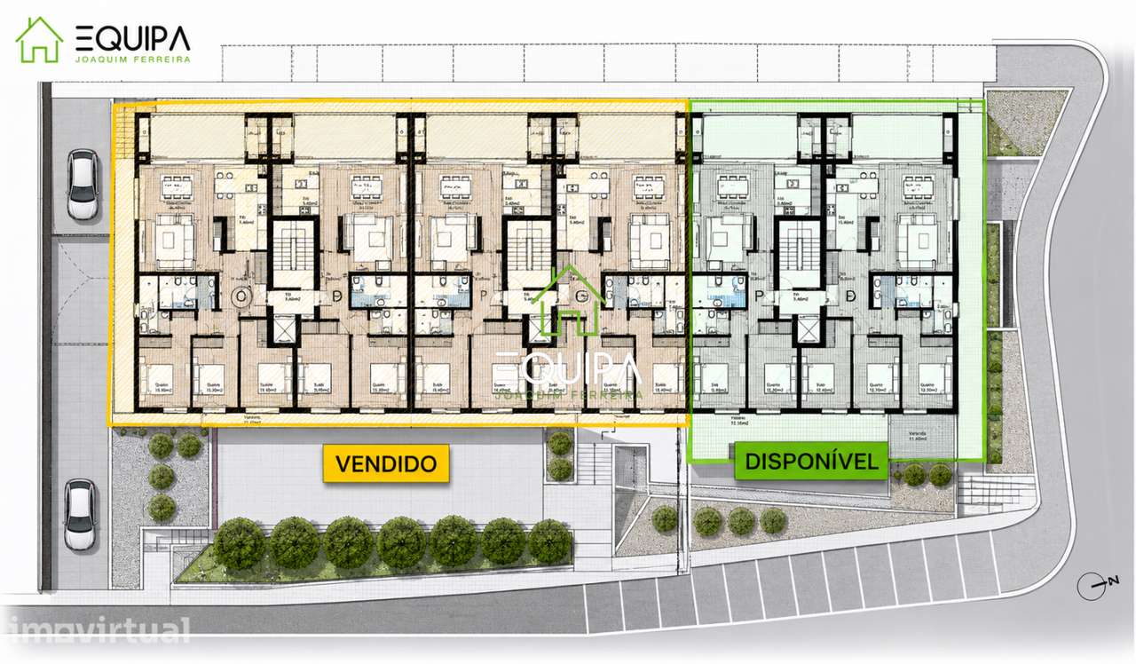APARTAMENTOS NOVOS T2 E T3 EM S. PAIO DE VIZELA - Grande imagem: 3/4