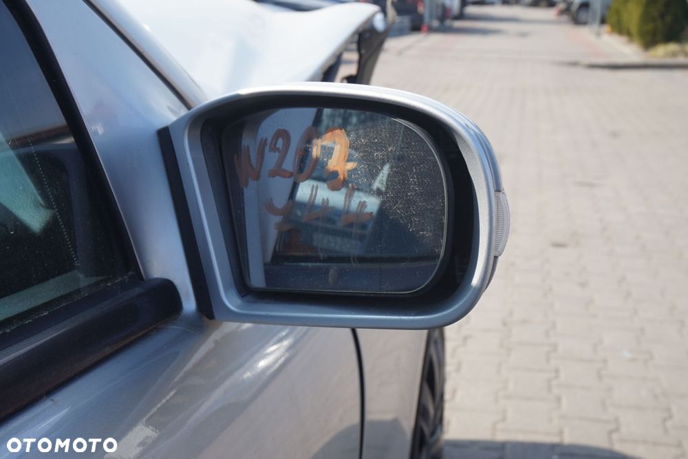 LUSTERKO ELEKTRYCZNE PRAWE C-KLASA W203 744 A2038106476 SREBRNY MERCEDES 2000-2007 - 3