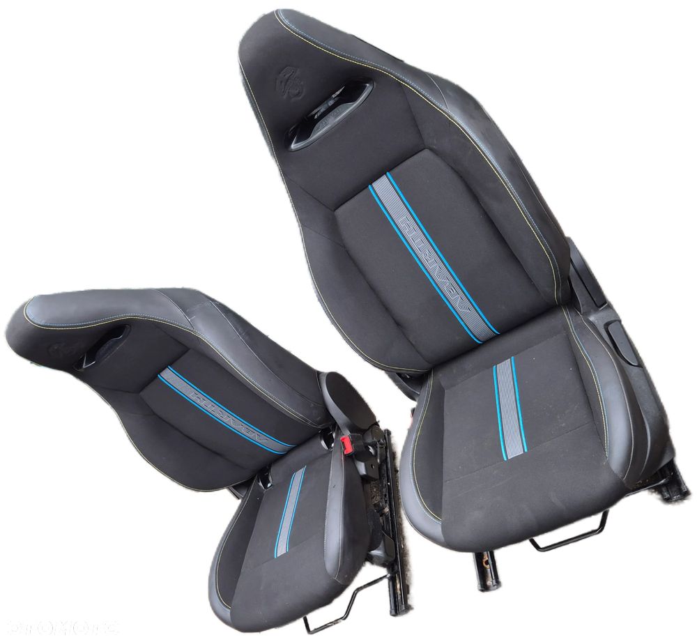 Fotel przedni prawy + lewy Fiat 500 Abarth elektryk electric - 2