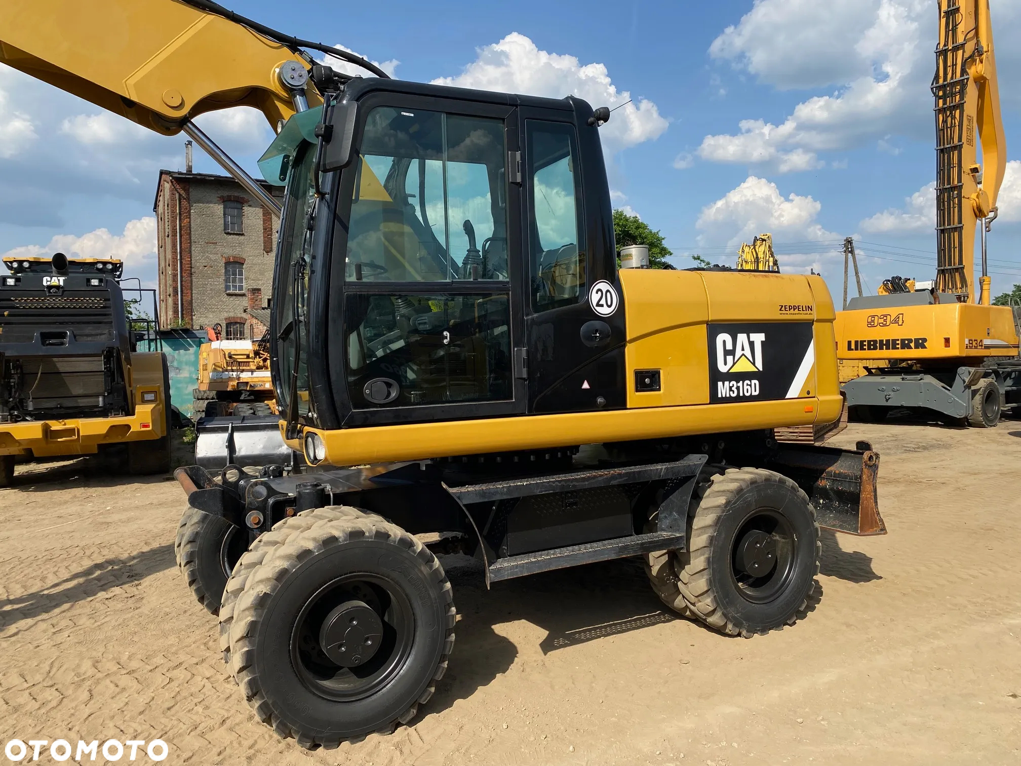 Caterpillar CAT M316D, 2014 ROK, BEZ ADBLUE i DPF-A, z NIEMIEC - 12