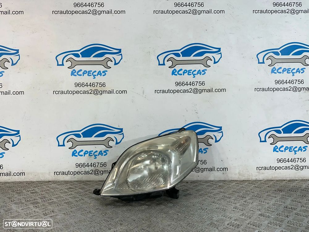 .Otica Farol Frente Frontal Esquerda Halogenio Original PSA Peugeot Citroen 1356687080 - 1