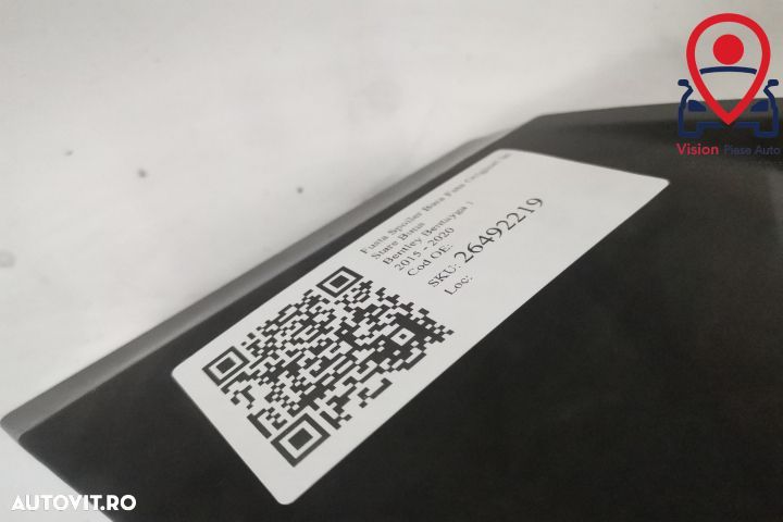 Fusta Spoiler Bara Fata Original In Stare Buna Bentley Bentayga 1 2015 - 8