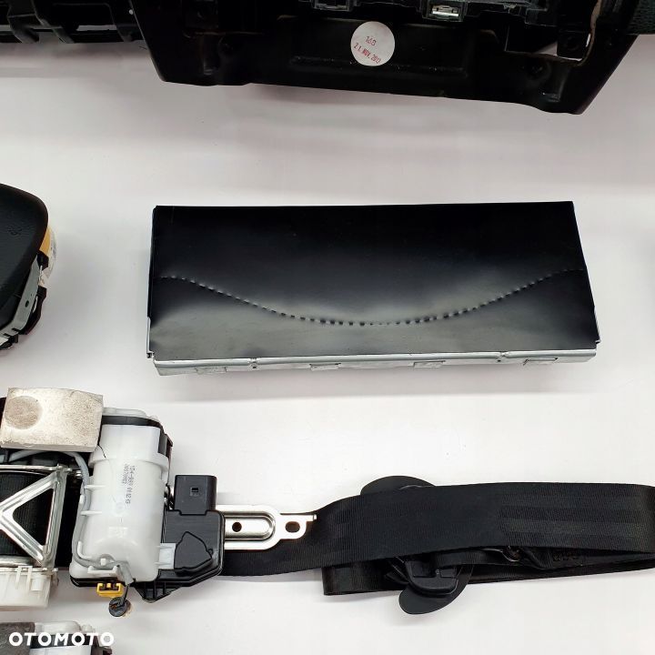 VW GOLF VII 7 DESKA ROZDZIELCZA KONSOLA KOKPIT PULPIT PODUSZKI AIRBAG AIR BAG PASY KIT SET - 6