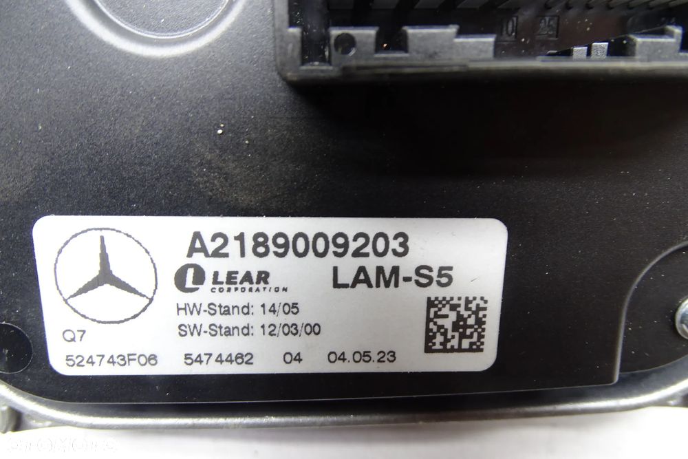 Mercedes-Benz ML W166  Moduł poziomowanie świateł Xenon 2189009203 - 3