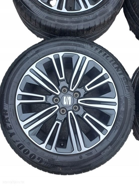 seat ibiza v 6f koła felgi opony lato 24r 195/55/16r - 2