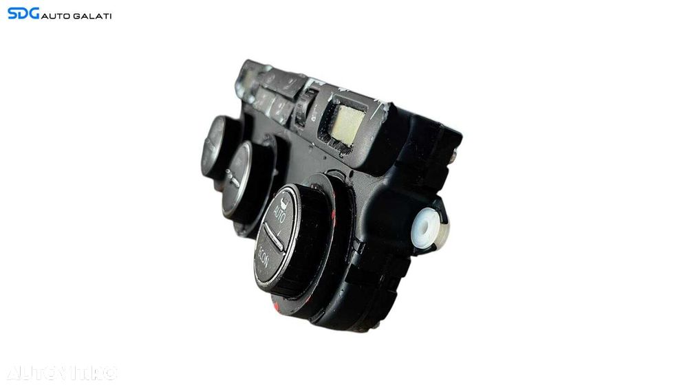 Panou Modul Unitate Comanda AC Aer Conditionat Clima Climatronic Dublu Dual Zone cu Incalzire in Scaun Scaune PENTRU PIESE Skoda Octavia 2 2004 - 2013 (Butoane Exfoliate Display Stricat) [LC0624] - 6