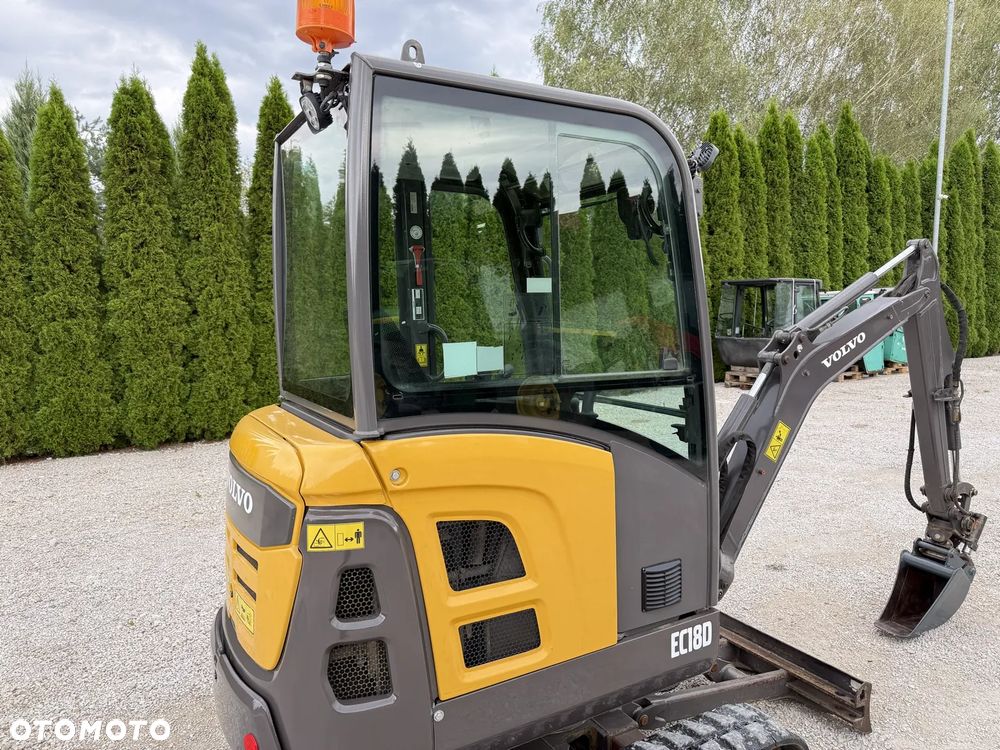 Volvo EC18D EC 18 D / Z NIEMIEC / PIĘKNA / POWERTILT / 2017 ROK / ORYGINAŁ / 15 16 17 20 22 301.6 301.8 VIO PC KX 018 19C 16C 18-3 - 14