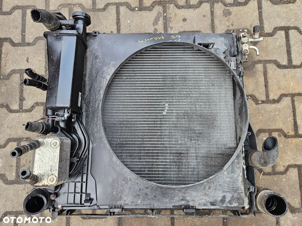BMW X5 E53 3.0 D chłodnica wentylator - 6