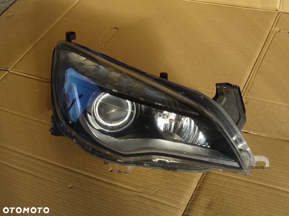 OPEL ASTRA J LAMPA PRAWA LEWA PRZÓD REFLEKTOR BI XENON SKRĘTNY Z DOŚWIETLANIEM LED - 7