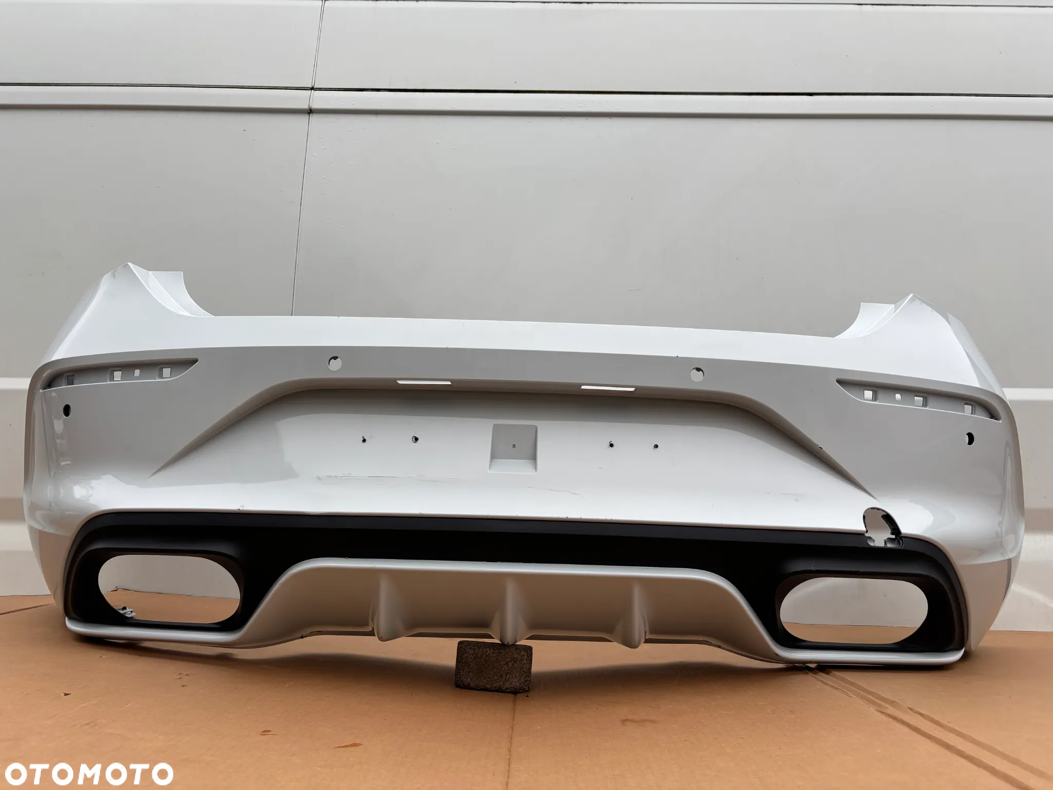 Zderzak Tylny Pod PDC Seat Cupra Leon IV Dyfuzor Biały LS9R Hatchback 5FA807837 5FA945105A 5FA807221 5FA807417E 5FA807421E - 5