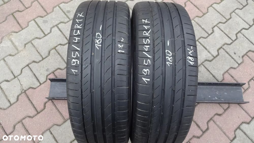 Opona letnia 2 szt. Continental ContiSportContact 5 195/45R17 81 W opony - 2