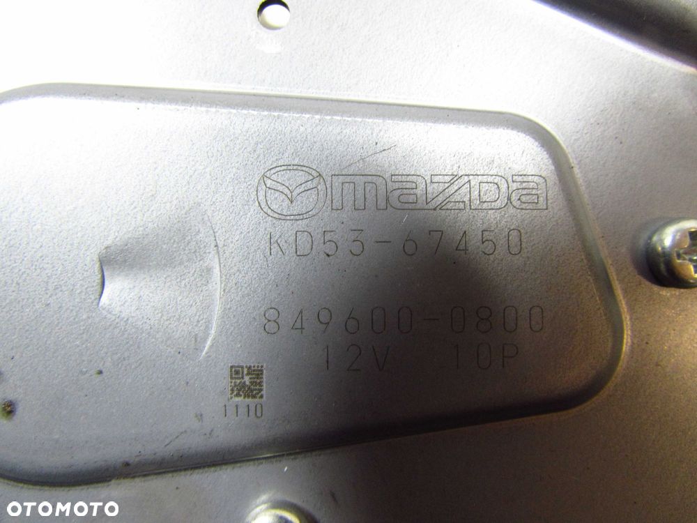 MAZDA CX-5 12-17 SILNIK SILNICZEK WYCIERACZKI TYL KD53-67450 - 6