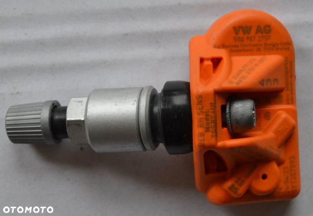 CZUJNIKI CIŚNIENIA TPMS OEM VW SKODA AUDI 5Q0907275F x1szt C-374 - 1