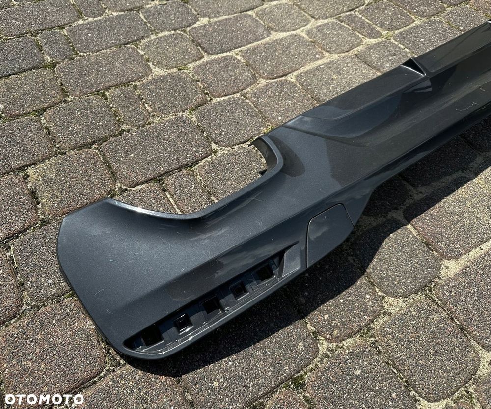 BMW 5 G30 G31 M-PAKIET 17-20 SPOILER DYFUZOR DOKŁADKA W ZDERZAK TYŁ - 2
