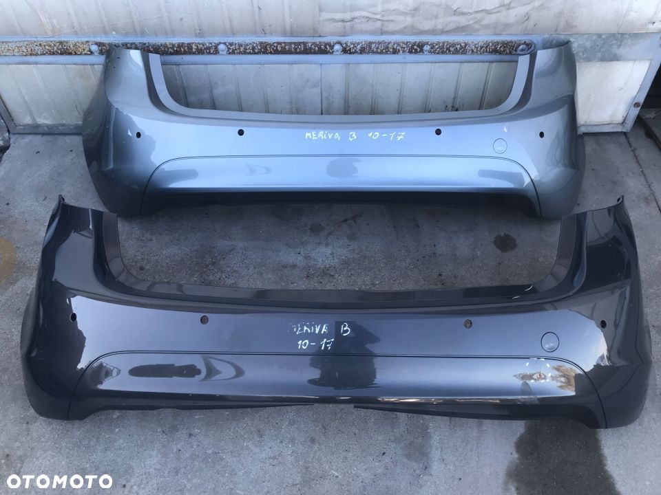 Zderzak tylny Opel Meriva B 10-17r 13267966 - 1