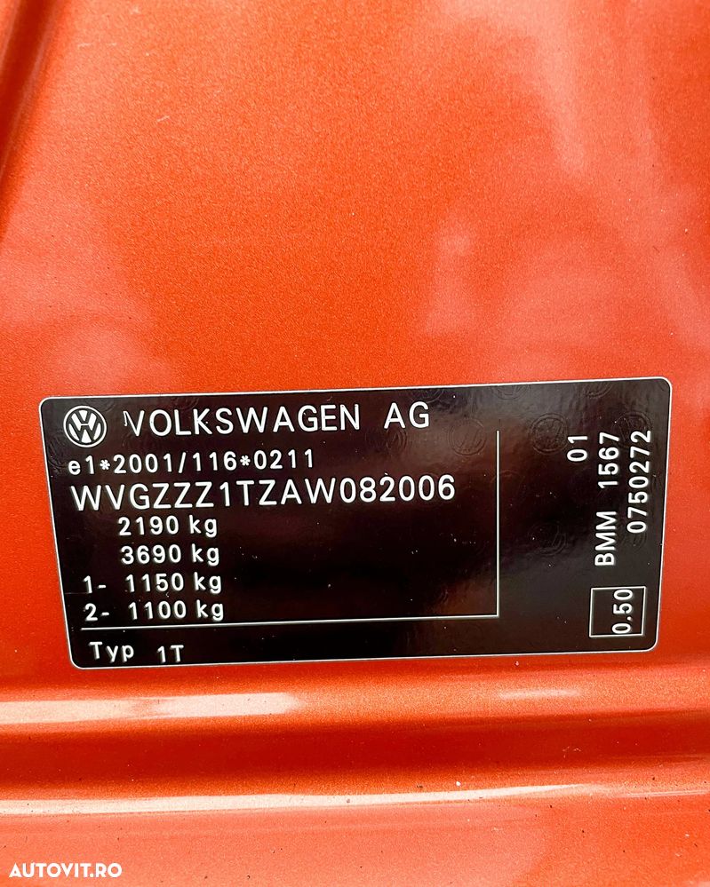 Volkswagen Touran CrossTouran2.0 TDI DPF - 16