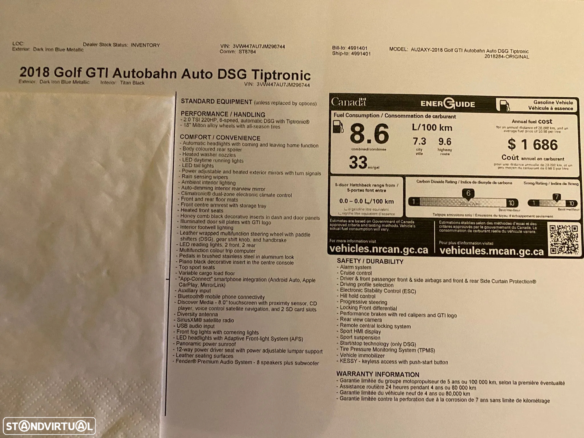 VW Golf 2.0 TSi GTi DSG - 29