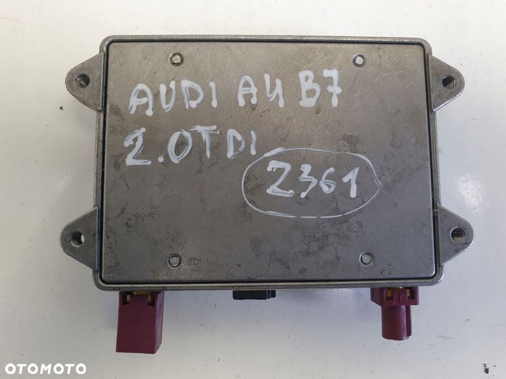 Audi A4 B7 WZMACNIACZ ANTENY Moduł 8E0035456C - 1
