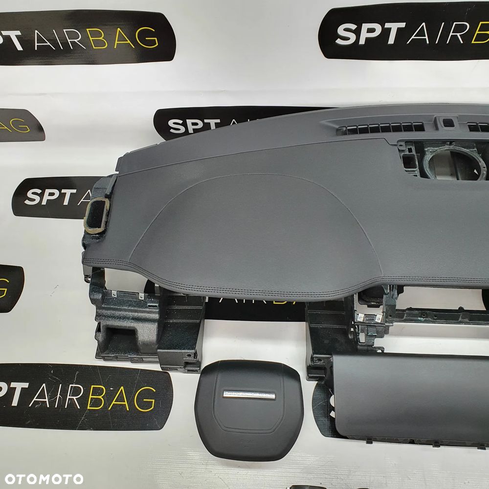 ROVER EVOQUE DESKA ROZDZIELCZA KONSOLA KOKPIT PULPIT PODUSZKI AIRBAG AIR BAG PASY KIT SET - 2