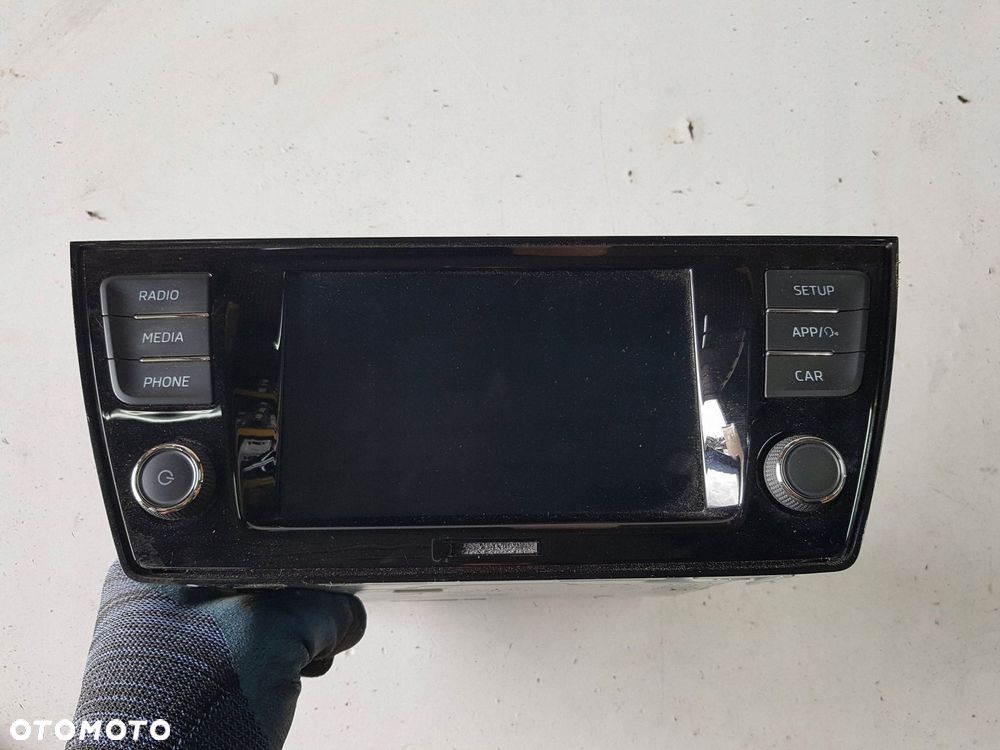 SKODA FABIA 3 III 6V 14-20r RADIO RADIOODTWARZACZ 6V0035869H - 1