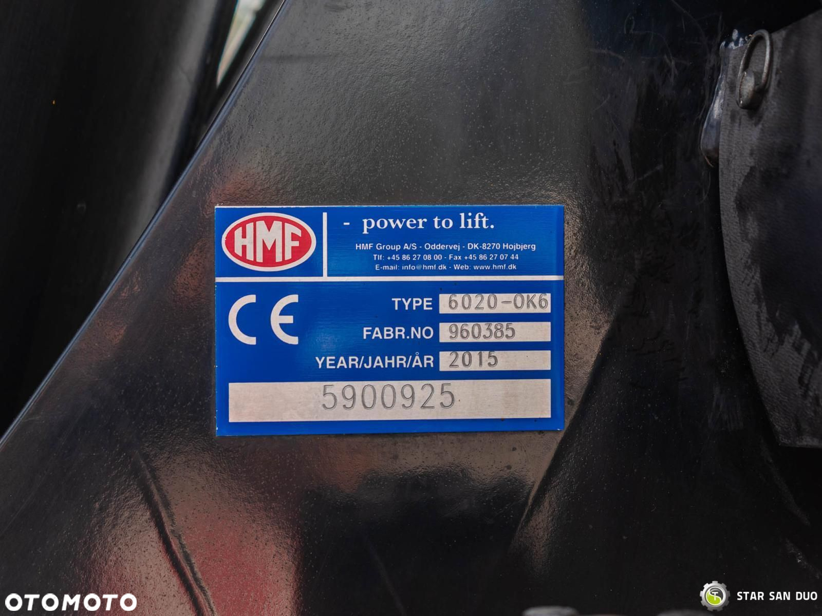 Volvo FH 540 8x4 HMF 6020 Fly Jib  Wciągarka Ciągnik - 23